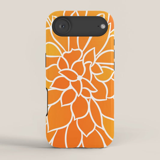 Floral Sunshine Flowery Art iPhone Case Gallery Image 2