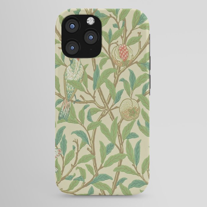 William Morris Bird & Pomegranate Bayleaf and Cream iPhone Case Gallery Image 44