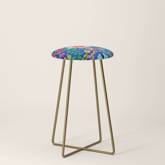 mexican embroidery Stool Gallery Image 4