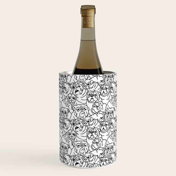 Oh English Bulldog Wine Chiller Gallery Image 1