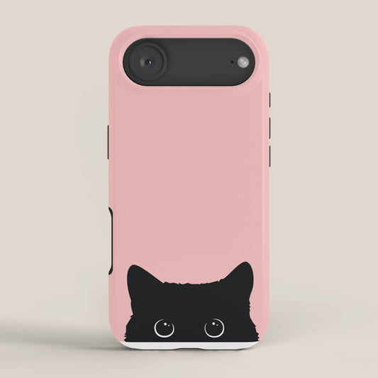 Black Cat iPhone Case Gallery Image 2