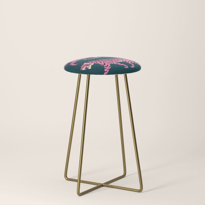 Fierce: Night Race Pink Tiger Edition Stool Gallery Image 4