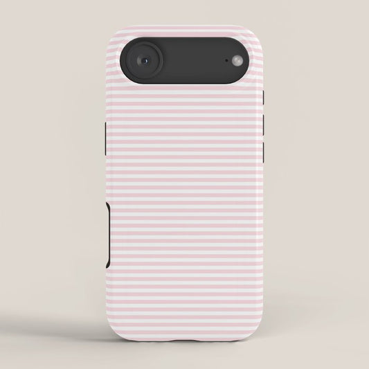 Baby Pink Stripe iPhone Case Gallery Image 2