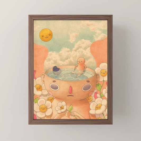 Mind on Break Mini Art Print Gallery Image 2