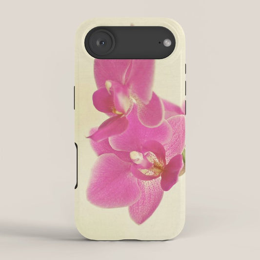 Pink Orchid iPhone Case Gallery Image 2