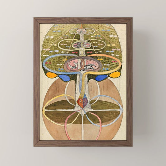Hilma af Klint "Tree of Knowledge No. 1" Mini Art Print Gallery Image 2