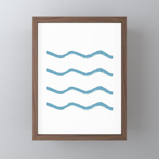 Summer Waves Mini Art Print Gallery Image 2