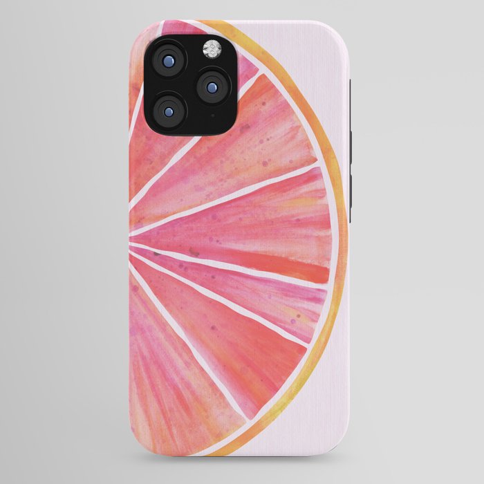 Sunny Grapefruit Watercolor iPhone Case Gallery Image 44