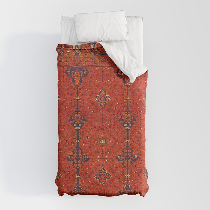 N194 - Red Berber Atlas Oriental Traditional Moroccan Style Duvet Cover Gallery Image 10