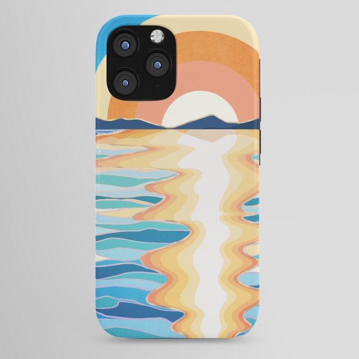 Retro Ocean Sun iPhone Case Gallery Image 44