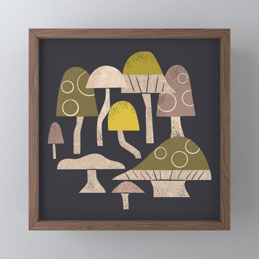 Toadstools Mini Art Print Gallery Image 2