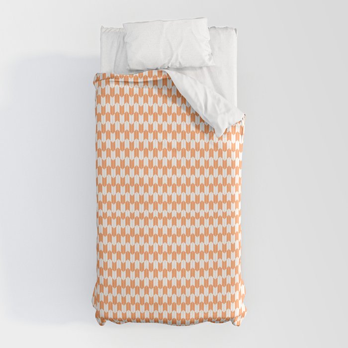 Retro Outdoor Party Orange Duvet Cover Gallery Image 10