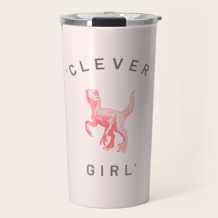 Clever Girl Travel Mug Gallery Image 1