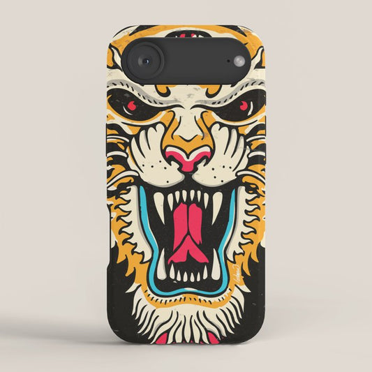 Tiger 3 Eyes iPhone Case Gallery Image 2