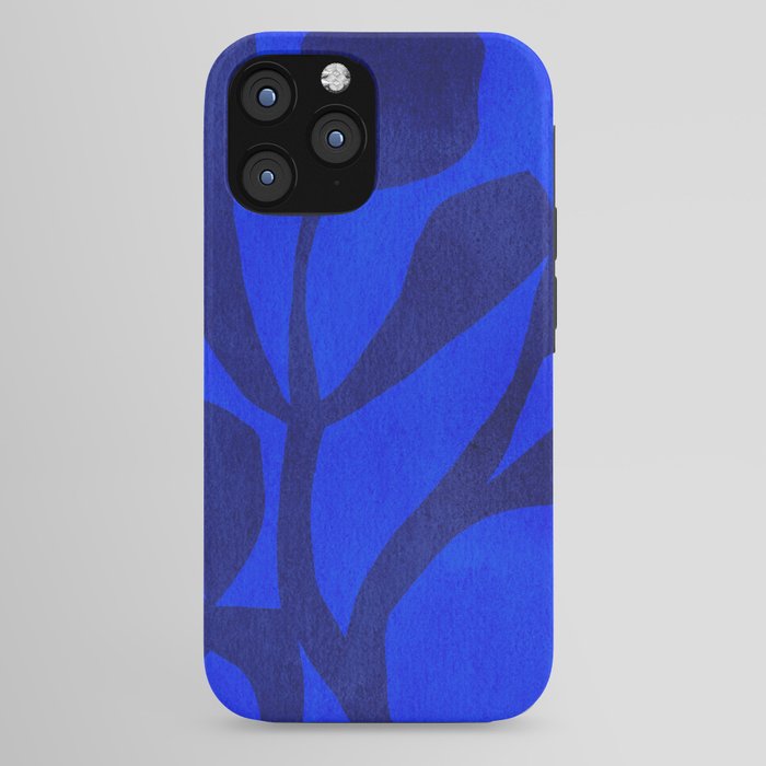 Abstract botanical- blue garden iPhone Case Gallery Image 44