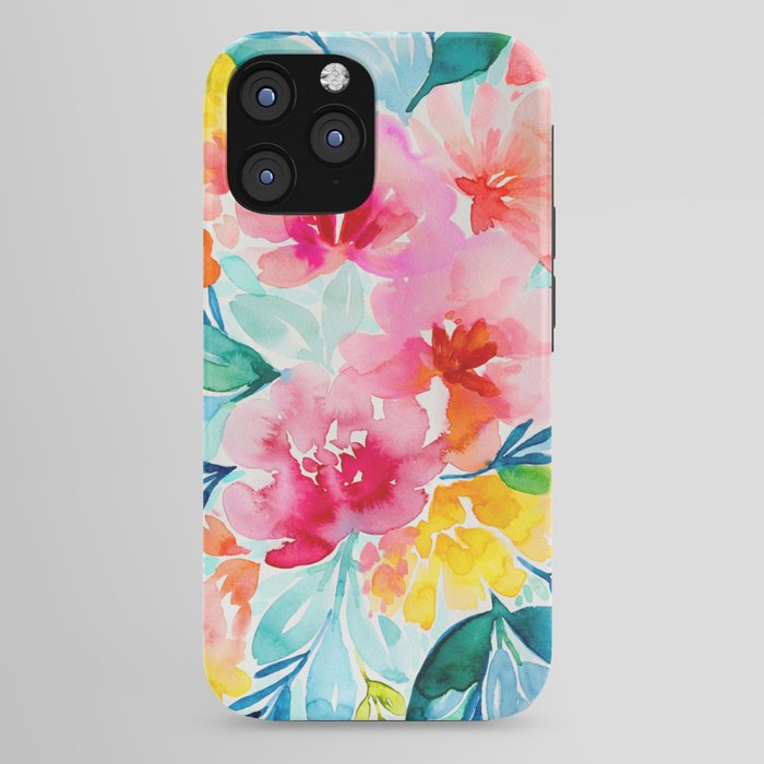 Neon Floral iPhone Case Gallery Image 44