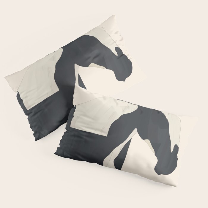 Abstract Minimal Horse 5 Pillow Sham Gallery Image 4