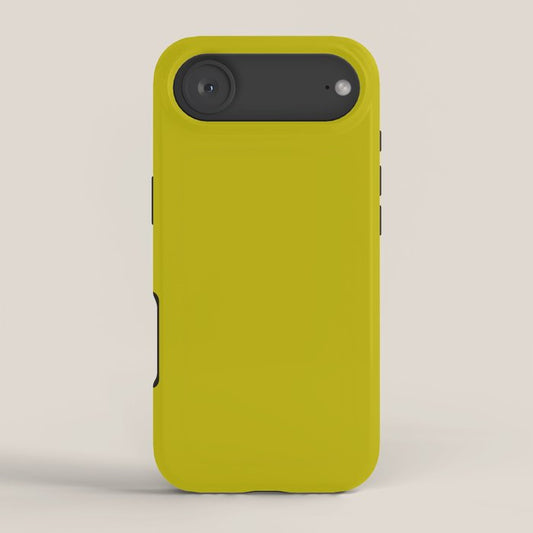 CHARTREUSE Yellowish Green solid color iPhone Case Gallery Image 2