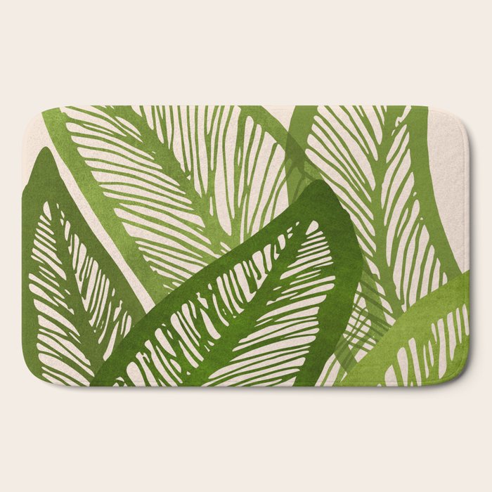 Green Tropics Bath Mat Gallery Image 2