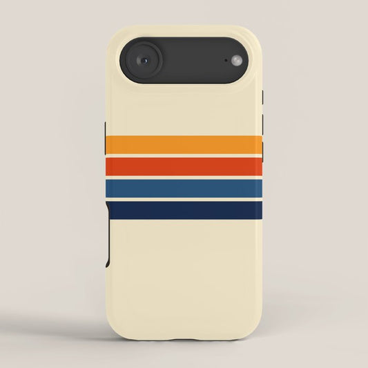 Classic Retro Stripes iPhone Case Gallery Image 2