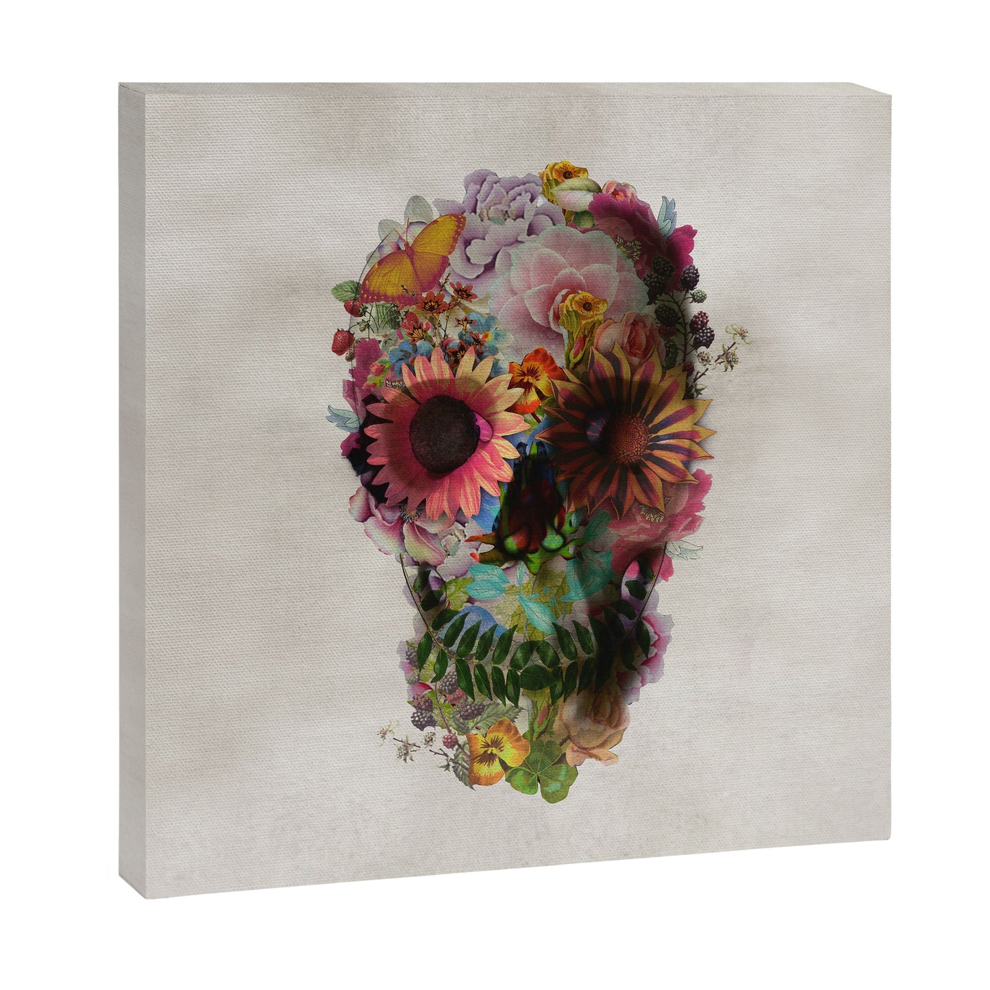 Skull 2 R Canvas Print Gallery Image 9
