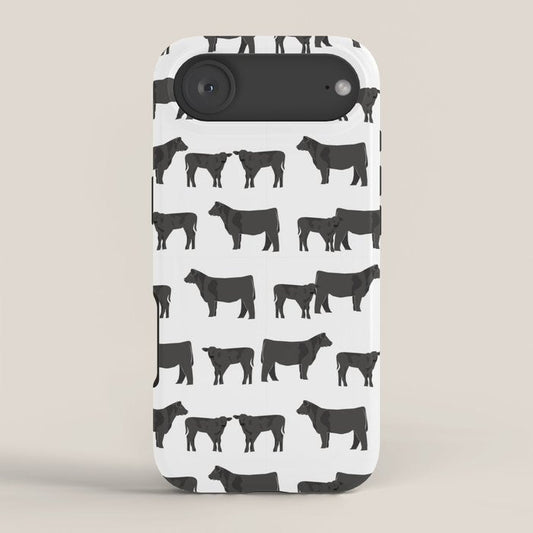 Angus Cattle breed farm gifts must have cow animal iPhone Case Gallery Image 2