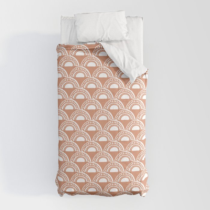 Sunshine and Rainbows . Terra Cotta Comforter Gallery Image 10