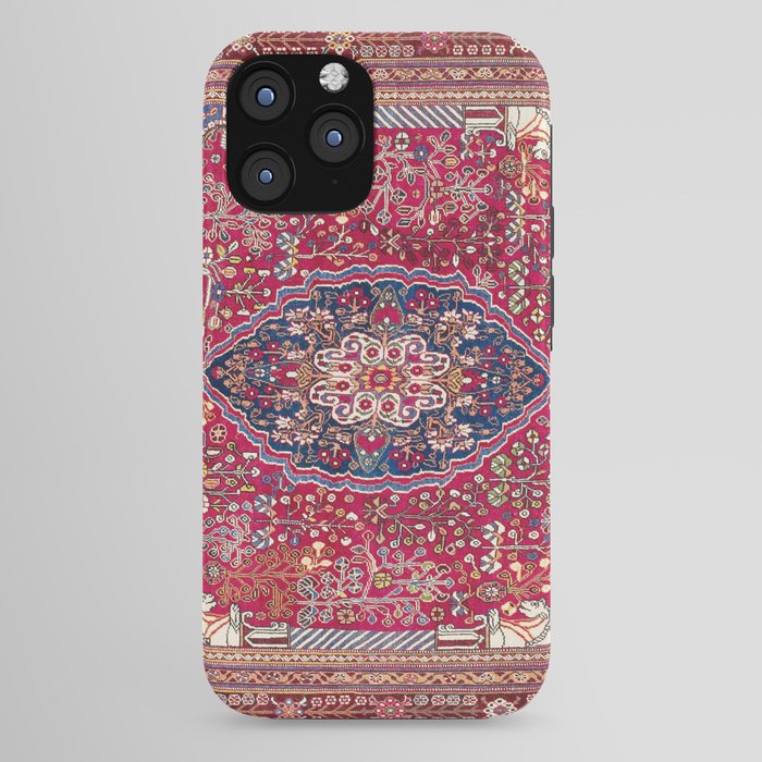 Qashqaâi Antique Fars Persian Rug Print iPhone Case Gallery Image 44