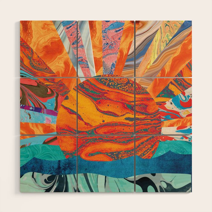 Sunrise, Sunset Wood Wall Art Gallery Image 3