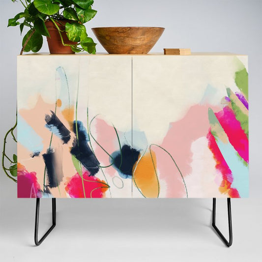 abstract art Credenza Gallery Image 2