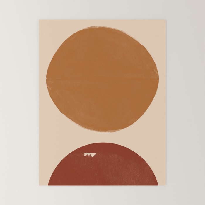 Burnt Orange Sun, New Boho Mini Art Print Gallery Image 6