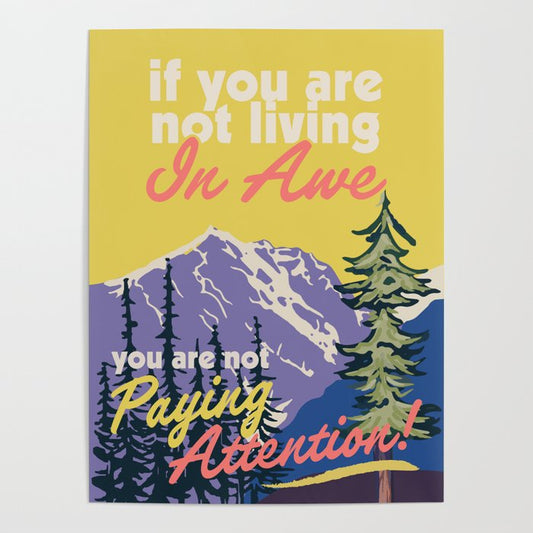 Live In Awe Poster Gallery Image 2