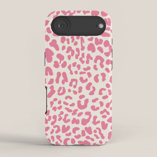 Pink Leopard Print iPhone Case Gallery Image 2