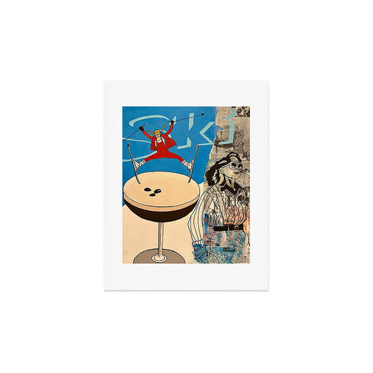 ski! painting Art Print Gallery Image 2