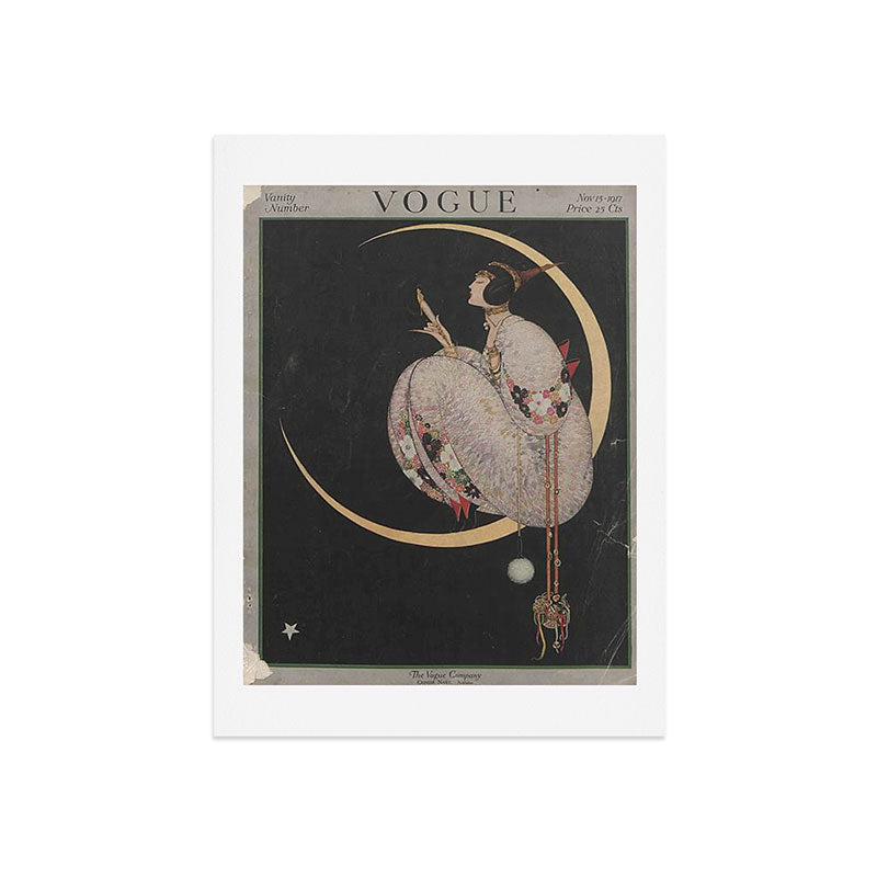 Vintage Fashion Magazine Cover December 1917 Art Print Gallery Image 7