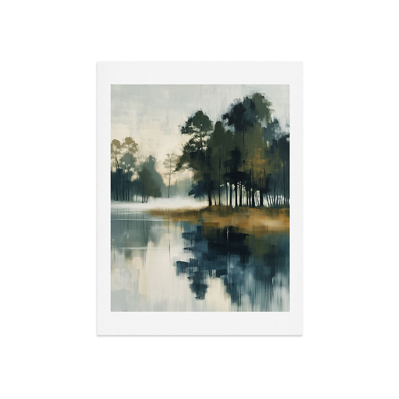 Country Lake II Art Print Gallery Image 7
