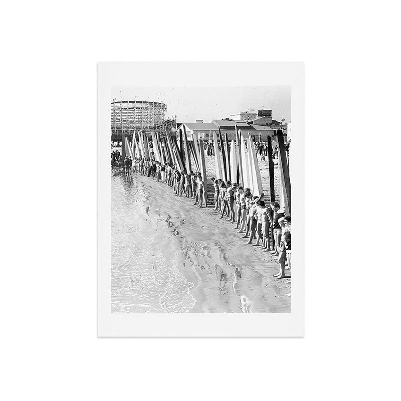 Long Beach Surf Contest 1930s Art Print Gallery Image 7