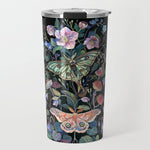 Moon Moth Mushroom Travel Mug Gallery Image 1