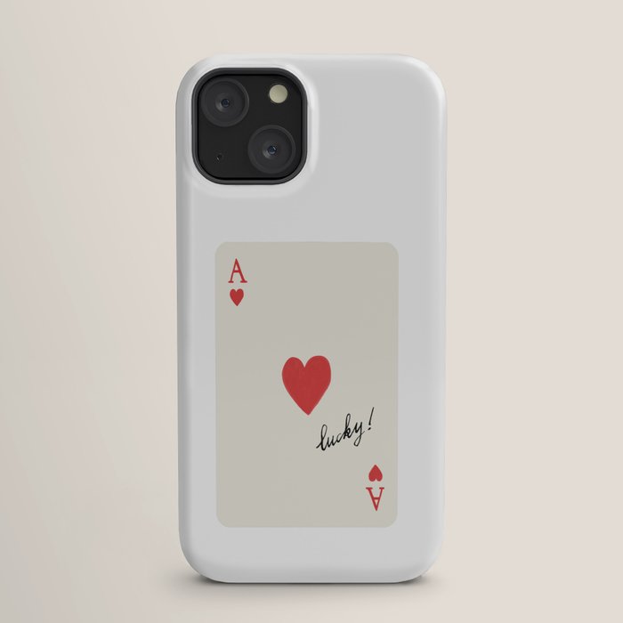 Ace of Hearts - Lucky Red iPhone Case Gallery Image 17