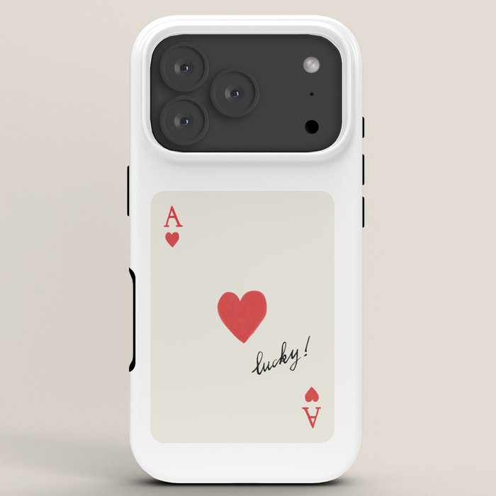 Ace of Hearts - Lucky Red iPhone Case Gallery Image 7