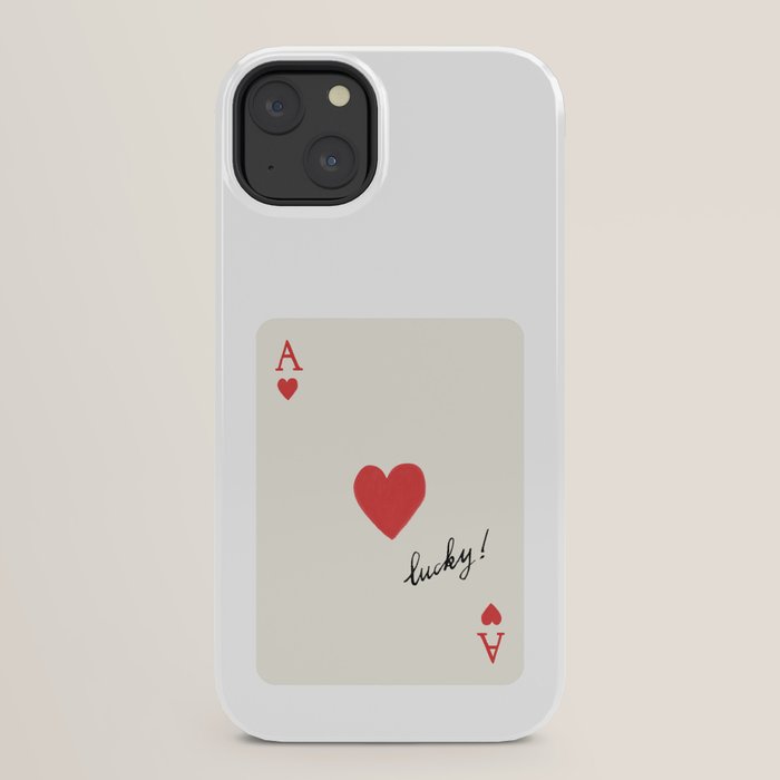 Ace of Hearts - Lucky Red iPhone Case Gallery Image 30