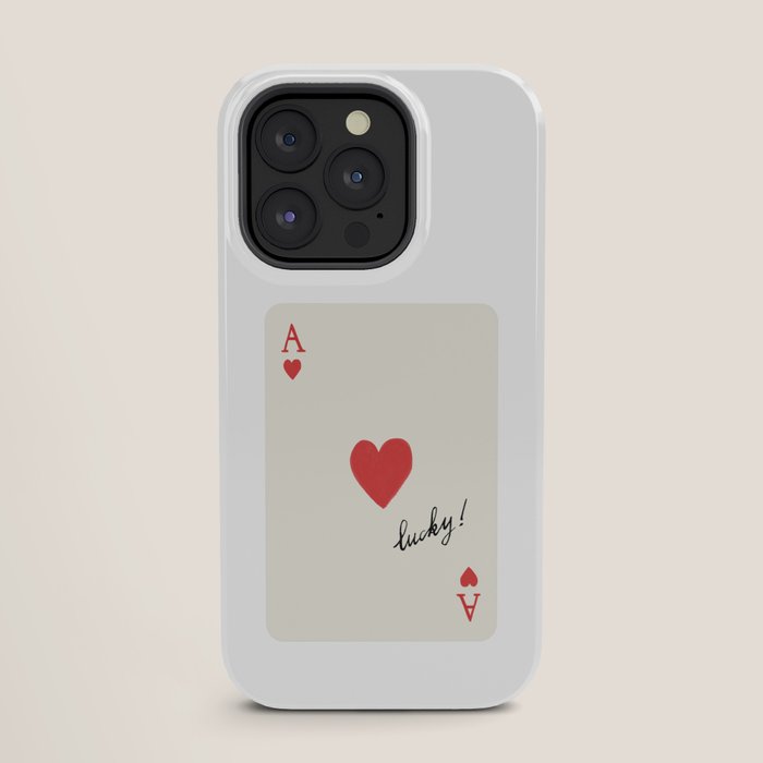 Ace of Hearts - Lucky Red iPhone Case Gallery Image 27