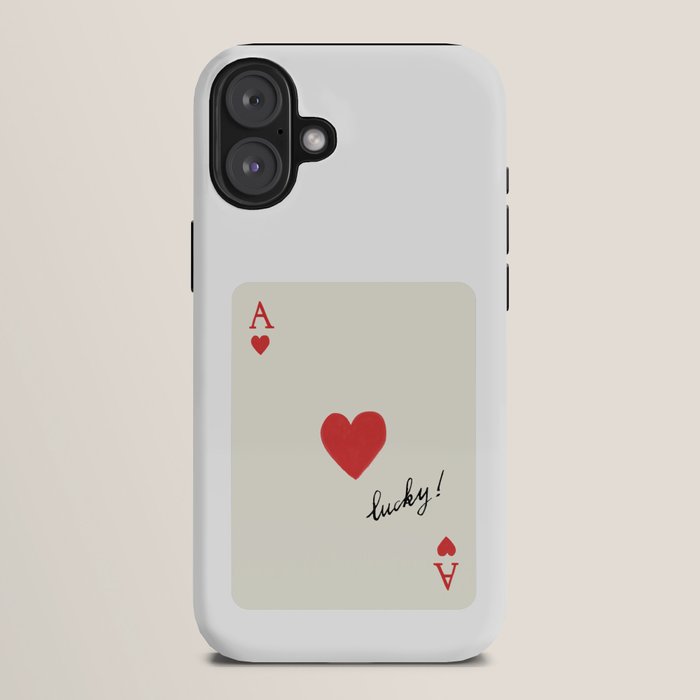 Ace of Hearts - Lucky Red iPhone Case Gallery Image 10