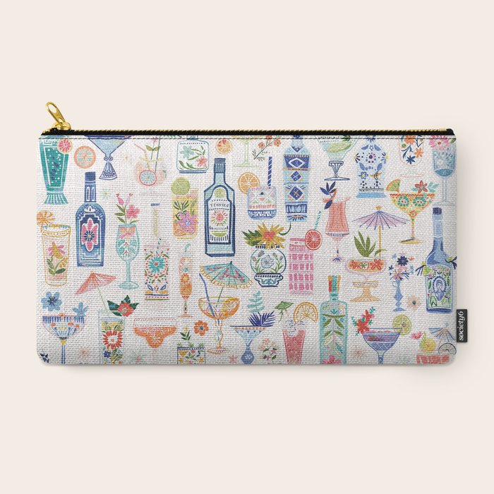 Cocktails Viva Happy Hour Carry All Pouch Gallery Image 2