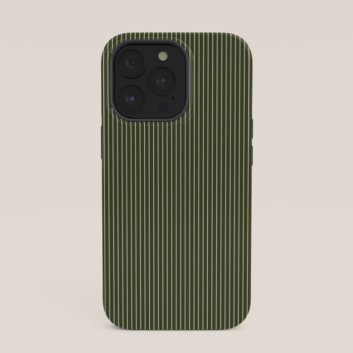 Lines #6 (Olive Green) iPhone Case Gallery Image 35
