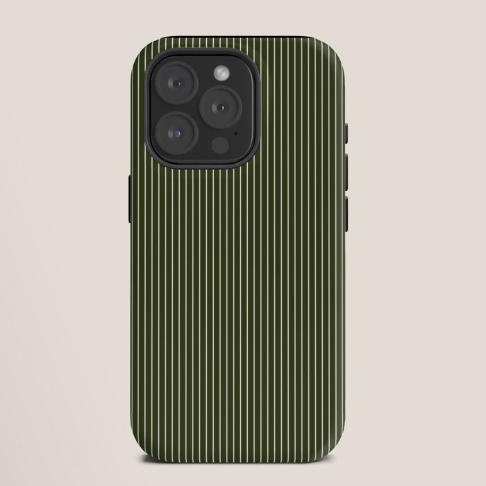 Lines #6 (Olive Green) iPhone Case Gallery Image 11