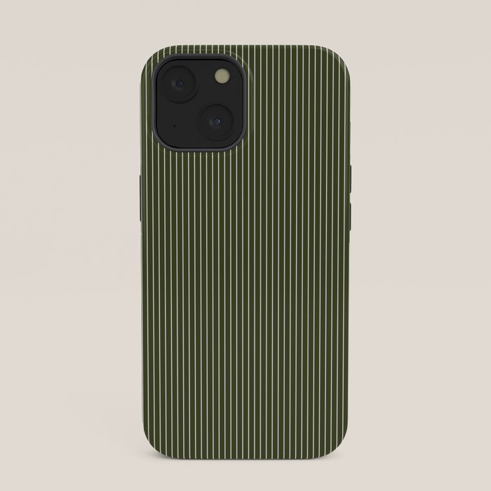 Lines #6 (Olive Green) iPhone Case Gallery Image 33