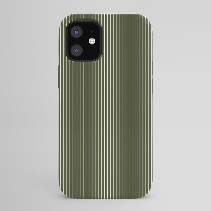Lines #6 (Olive Green) iPhone Case Gallery Image 42