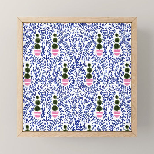 Southern Living - Chinoiserie Pattern Mini Art Print Gallery Image 1
