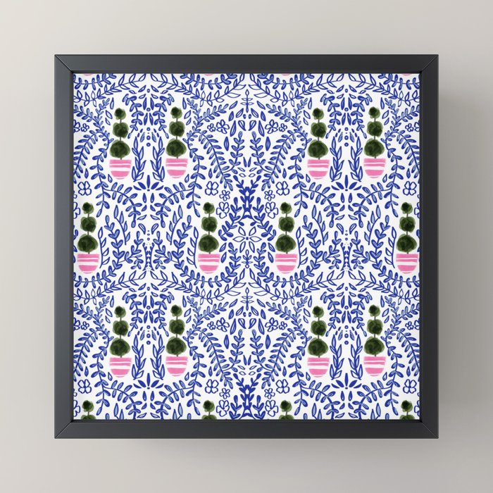 Southern Living - Chinoiserie Pattern Mini Art Print Gallery Image 3